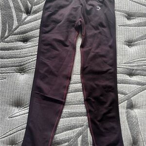 GYMSHARK LIFT SEAMLESS LEGGINGS Depth Purple/Black Marl